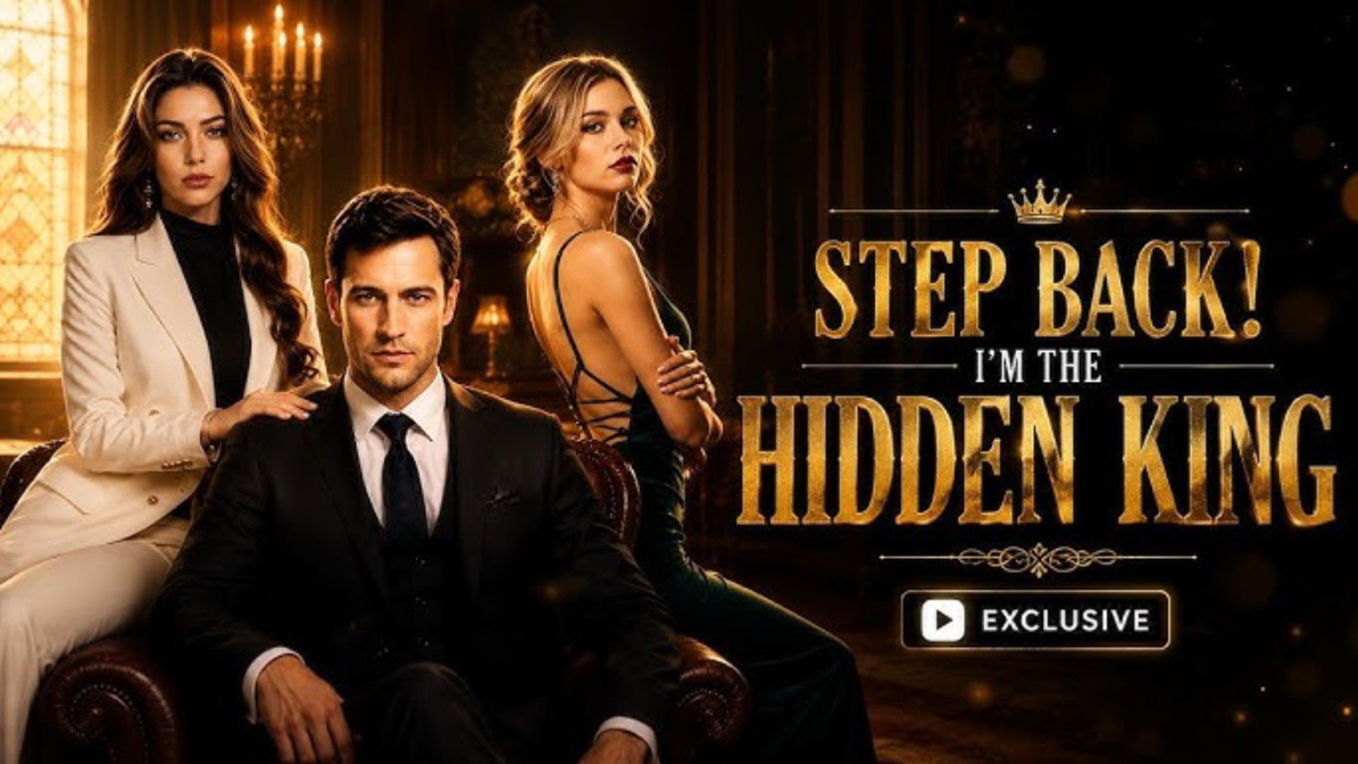 Step Back! I'm the Hidden King key art