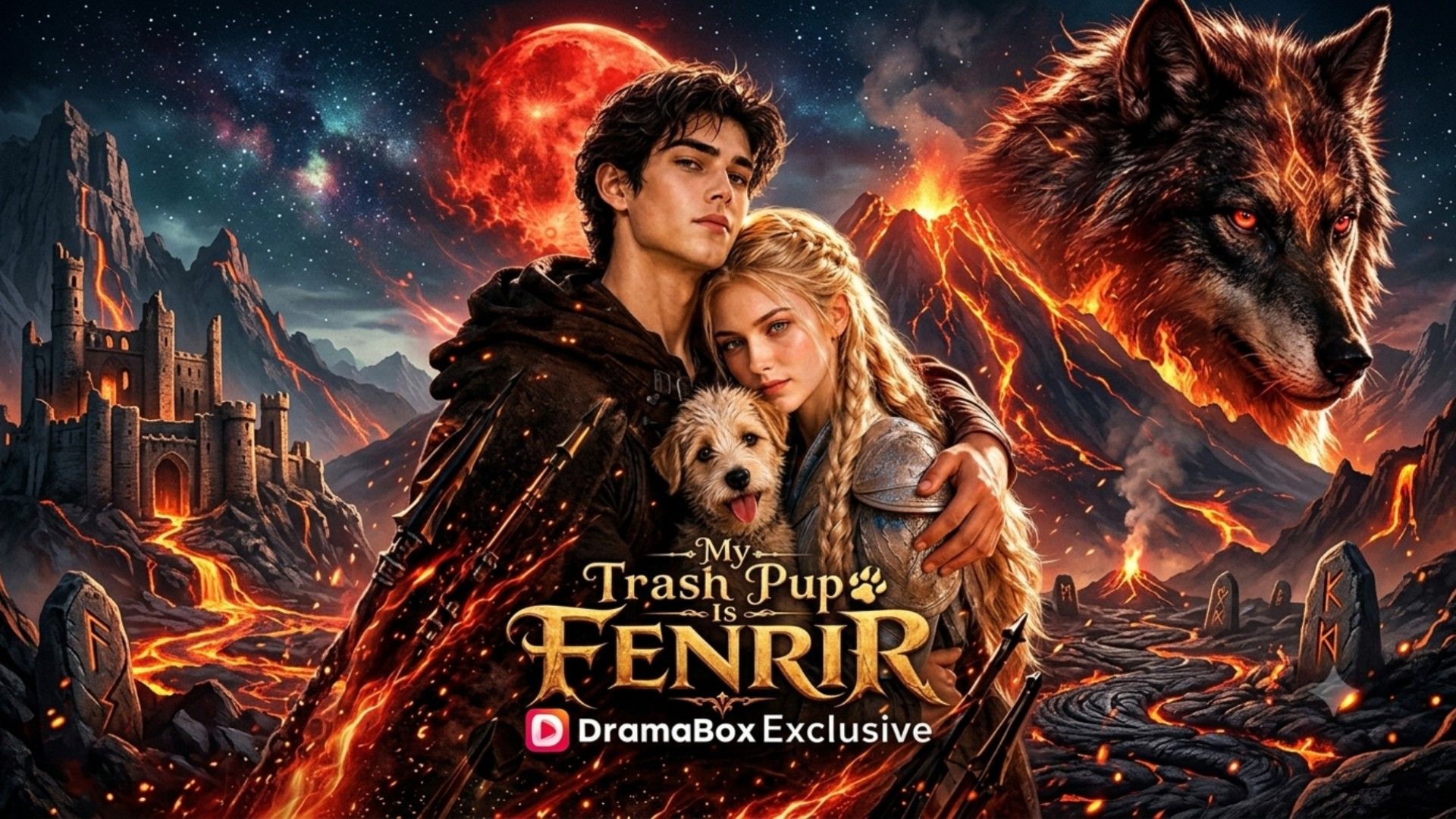 My Trash Pup Is Fenrir key art
