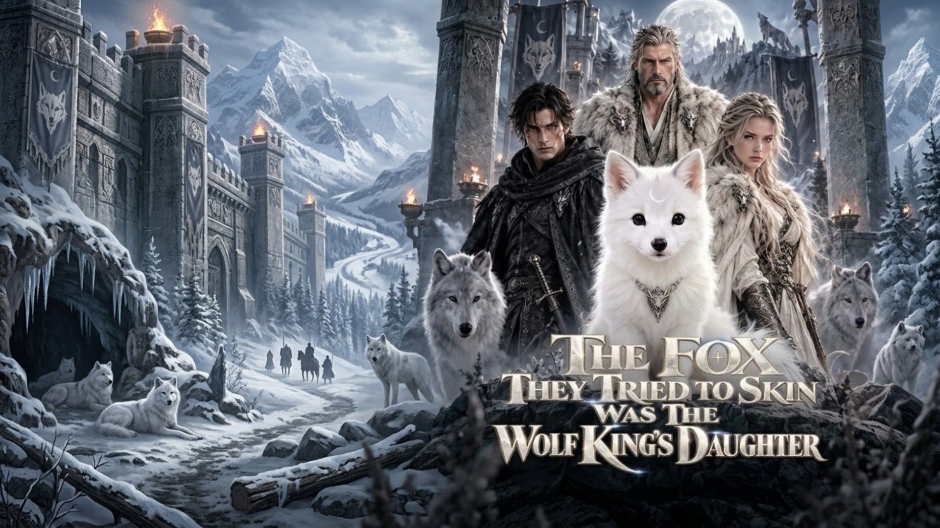 The Fox They Tried to Skin Was the Wolf King's Daughter key art