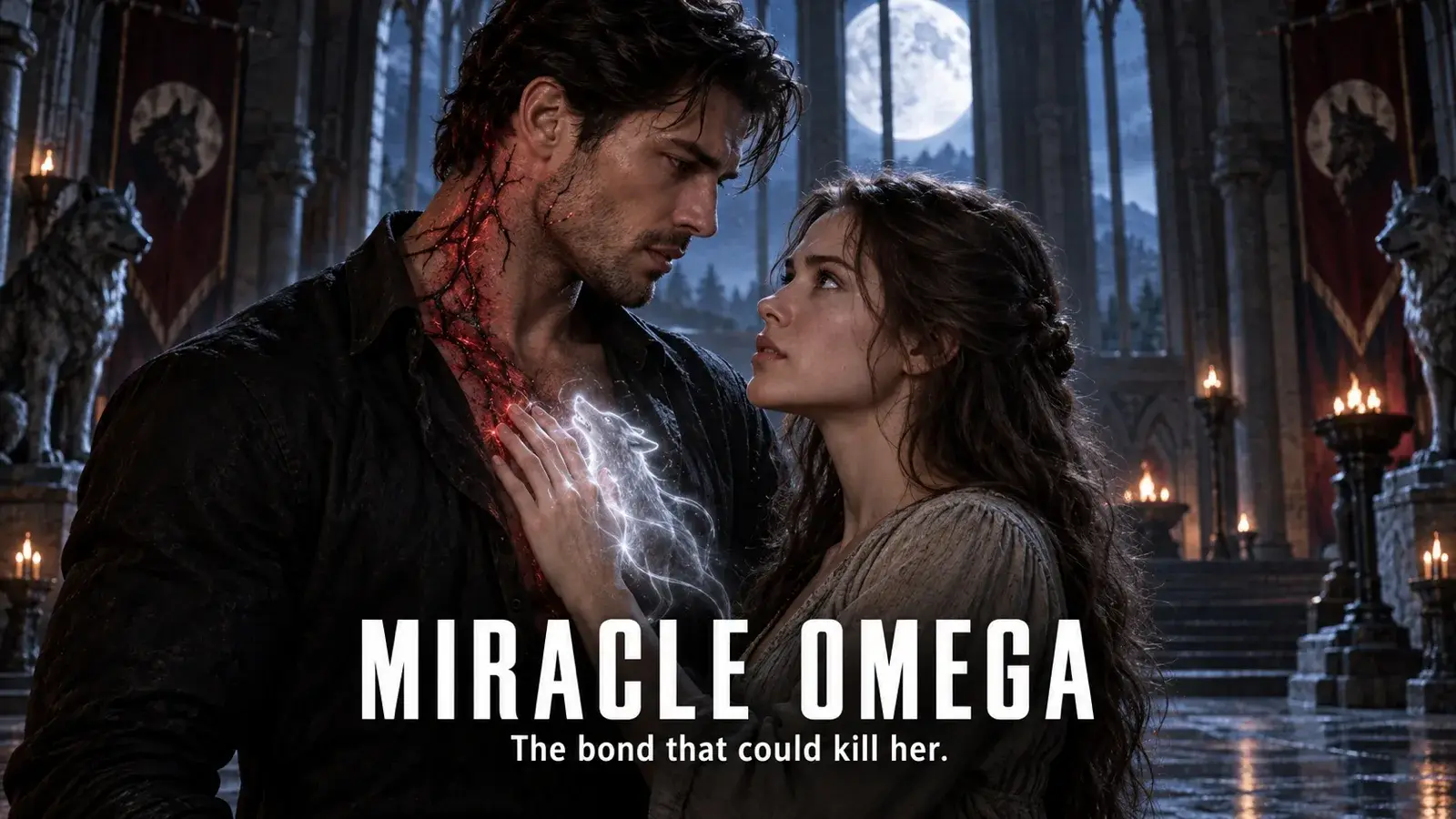 The Heirless Alpha's Miracle Omega key art