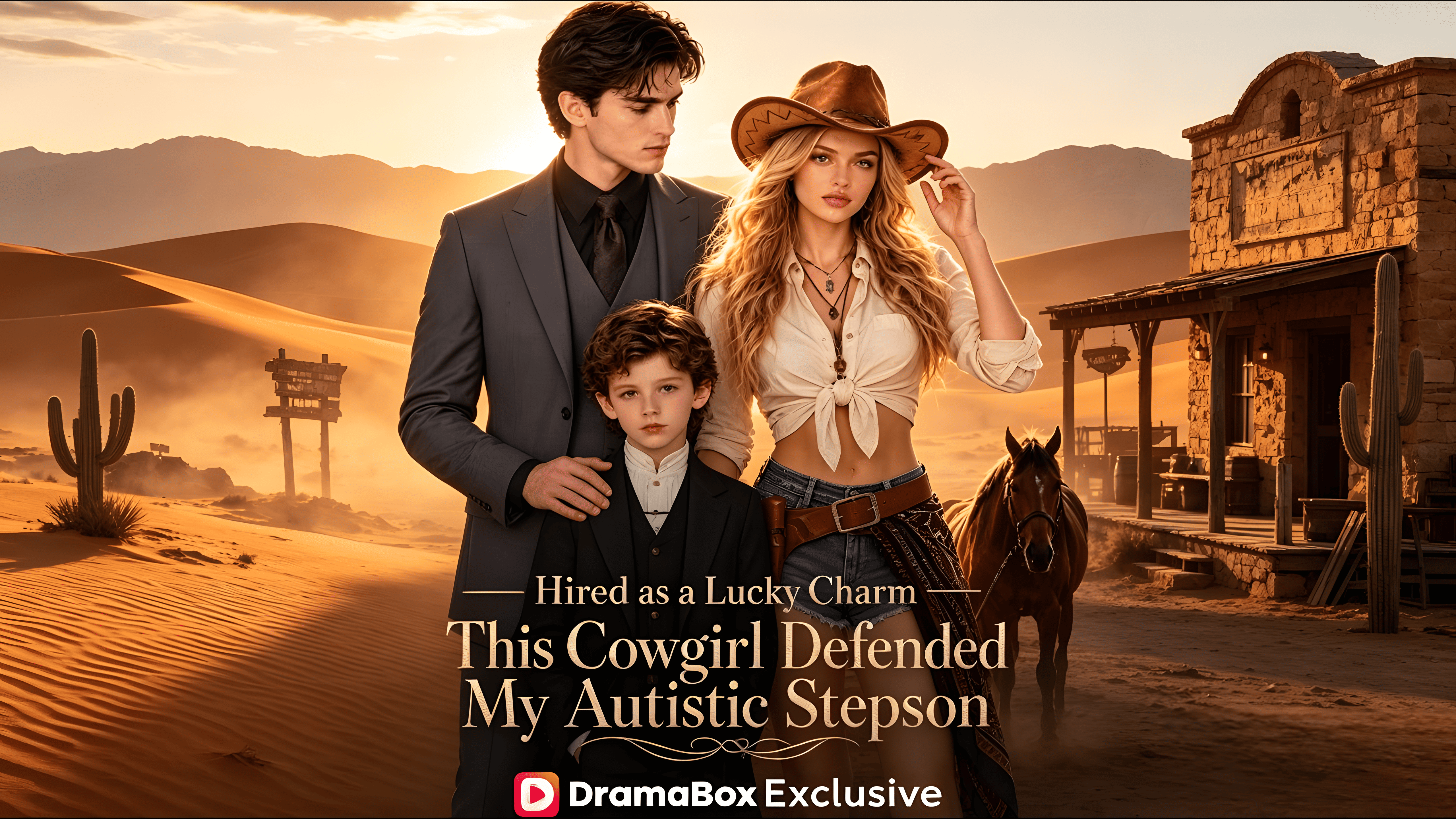 Hired as a Lucky Charm, This Cowgirl Defended My Autistic Stepson key art